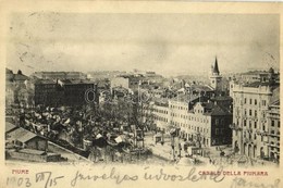 T2 1903 Fiume, Rijeka; Canale Della Fiumara - Ohne Zuordnung