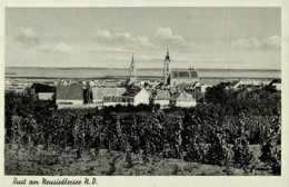 ** T1 Ruszt, Rust Am Neusiedlersee; Templomok, Szőlőhegy. Karl Allmann Kiadása / Churches, Vineyards - Unclassified