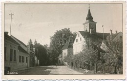 T2/T3 1941 Belatinc, Böltinci, Beltinci; Plébániatemplom, Utca / Parish Church, Street. Photo (EK) - Ohne Zuordnung