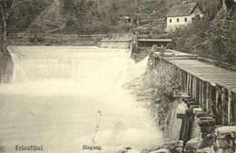 T2 1905 Erlauftal, Eingang / Valley, Dam. B.K.W.I. 2175. - Sin Clasificación