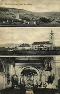 * T2/T3 Sieghartskirchen, Kirche Mit Pfarrhof, Sieghartskirchen Gegen Kuhberg, Inneres Der Pfarrkirche / Church And Pari - Zonder Classificatie