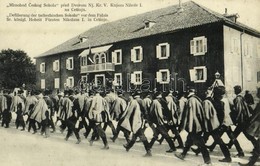 ** T2 Cetinje, Cettigne; Mimohod Ceskog Sokola, Pred Dvorom Nj. Kr. V. Knjaza Nikole I. / Parade Of The Czech Sokol In F - Zonder Classificatie