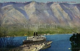 T2/T3 Kotor, Cattaro; Dolazak Barona Gautscha U Kotora / Ankunft Des Baron Gautsch In Cattaro / The Arrival Of SS Baron  - Zonder Classificatie