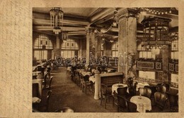 T3 1930 Berlin, Kaffee Vaterland (Betrieb Kempinski) Am Potsdamer Platz / Café Interior, Advertisement Card (EB) - Ohne Zuordnung