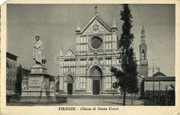 ** T4 Firenze, Florence; Chiesa Di Santa Crocé / Church (EM) - Zonder Classificatie