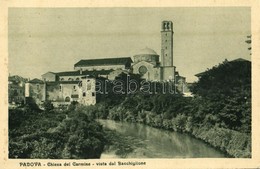 ** T2 Padova, Chiesa Del Carmine, Vista Dal Bacchiglione / Church, River - Sin Clasificación