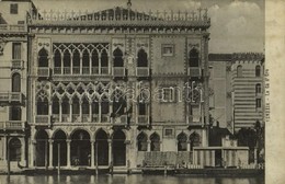 T2 1913 Venice, Venezia; La Ca D'Oro / Palace - Sin Clasificación