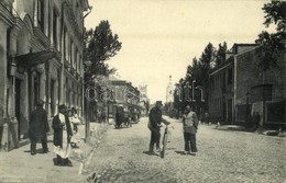 * T2 Moscow, Moskau, Moscou; Rue Soutschevskaia / Suschevsky Street, Man With Bicycle. Knackstedt & Näther Lichtdruckere - Sin Clasificación