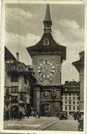 T2 1931 Bern, Berne; Zeitglockenturm / Clock Tower, Belfry, Street, Automobiles + 'Hyspa Bern 1931' So. Stpl - Unclassified