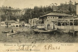 T2/T3 1900 Constantinople, Istanbul, Stamboul; Vue Du Bosphore / Bosporus (EK) - Ohne Zuordnung