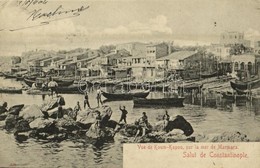 T2/T3 1904 Constantinople, Istanbul, Stamboul; Vue De Koum-Kapou, Sur La Mer De Marmara / Kumkapi,  Marmara Sea (EK) - Ohne Zuordnung