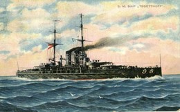 T2/T3 1914 SM Schiff 'Tegetthoff' / SMS Tegetthoff Az Osztrák-Magyar Haditengerészet Tegetthoff-osztályú Csatahajója / W - Sin Clasificación