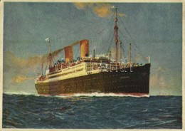 * T2/T3 SS Berlin German Express Passenger Liner Of Norddeutscher Lloyd (later Auxiliary Cruiser Of The Kaiserliche Mari - Unclassified