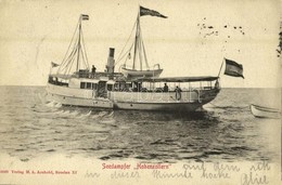 * T2/T3 1902 Seedampfer 'Hohenzollern' / German Steamship (EK) - Ohne Zuordnung