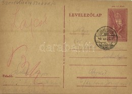 T2/T3 1946 Szóbel Lajos Zsidó 101/60 KMSZ (közérdekű Munkaszolgálatos) Levele édesanyjának Özv. Szóbel Ignácznénak A Sze - Unclassified