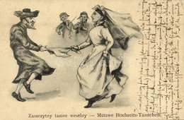 T2 1902 Zaszczytny Taniec Weselny / Mützwe Hochzeits-Tänzchen / Jewish Wedding Dance. Schiller S.M.P. Judaica - Unclassified