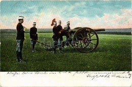 T2 Series 925. Österr. Militär 26. / K.u.k. Military, Soldiers Field Training, Artillery With Cannon - Zonder Classificatie