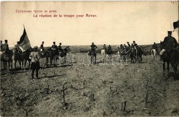 ** T2/T3 La Reunion De La Troupe Pour Revue / Serbian Military, Reuniting Troops For Revue - Ohne Zuordnung