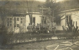 * T2 1916 Egy építő Részleg Kolkiban / WWI Austro-Hungarian K.u.K. Military, Soldiers Setting Up Electric Poles In Kolky - Sin Clasificación