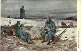 T2/T3 Brief Nach Der Heimat / WWI K.u.k. (Austro-Hungarian) Military Art Postcard. A.F.W. III. Nr. 604. - Sin Clasificación