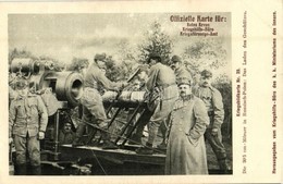 ** T2/T3 Kriegsbildkarte Nr. 39. Die 30,5 Cm Mörser In Russisch-Polen: Das Laden Des Geschützes. Kriegshilfsbüro / WWI A - Sin Clasificación