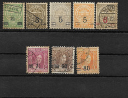 LUXEMBOURG 1916/1924 //  Lot De 8 Timbres Tous Etats  : YT 110, 111, 111A, 112, 113, 113A, 115 Et 117 (INCOMPLET) - Altri & Non Classificati