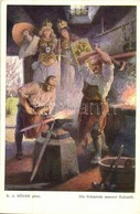 ** T2 Die Schmiede Unserer Zukunft / WWI German Military Propaganda, Hindenburg And Wilhelm II As 'the Smiths Of Our Fut - Unclassified