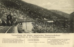 ** T2 1908 Versuchszug Der Königl. Ungarischen Staatseisenbahnen Ausgerüstet Mit Der Westinghouse-Güterzugbremse / Test  - Ohne Zuordnung