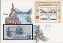 Norvégia 1977. 10K Borítékban, Alkalmi Bélyeggel és Bélyegzéssel T:I
Norway 1977. 10 Kronur In Envelope With Stamps And  - Sin Clasificación