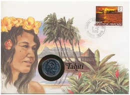 Tahiti 1984. 10Fr, Felbélyegzett Borítékban, Bélyegzéssel, Német Nyelvű Leírással T:1 
Tahiti 1984. 10 Francs In Envelop - Ohne Zuordnung