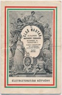 1928-1933. 'Első Magyar Általános Biztosító Társaság' 2db Klf Kitöltött Kötvénye T:II - Sin Clasificación