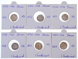 1549-1553. 6db Klf 'I. Ferdinánd' Denár T:1-,2,2-
Hungary 1549-1553. 6pcs Of Diff Denars From 'Ferdinand I' C:AU,XF,VF
H - Sin Clasificación