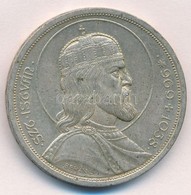 1938. 5P Ag 'Szent István' T:1- Ph., Patina Adamo P8.1 - Sin Clasificación