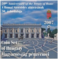 2007. 1Ft-100Ft (8xklf) 'Római Szerződés' Forgalmi Sor, Benne 50Ft '50 éves A Római Szerződés' T:BU 
Adamo FO41 - Sin Clasificación