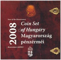 2008. 1Ft-100Ft 7klf Db + Mátyás Denár Ag Fantáziaverete 'Reneszánsz Emlékév' Dísztokos Forgalmi Szettben T:PP Adamo FO4 - Sin Clasificación