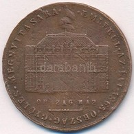 1867. 'Emlékül Az 1865. évi Országgyűlés Megnyitására / Éljen A Haza - Es Lebe Das Vaterland' Br Emlékérem (38,5mm) T:3  - Unclassified