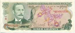 Costa Rica 1985. 5C T:I- 
Costa Rica 1985. 5 Colones C:AU - Unclassified