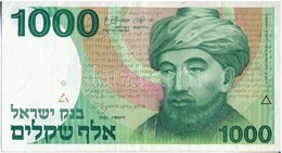 Izrael 1983. 1000Sh T:III
Israel 1983. 1000 Sheqalim C:F - Ohne Zuordnung