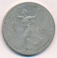 Ausztria 1908. 5K Ag 'Ferenc József - Jubileum' T:3 Karcolás, Kis Ph. Austria 1908. 5 Corona Ag 'Franz Joseph - Jubilee' - Sin Clasificación