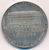 Ausztria 1966. 50Sch Ag '150 éves Az Osztrák Nemzeti Bank' T:2 
Austria 1966. 50 Schilling Ag '150th Anniversary Of The  - Sin Clasificación