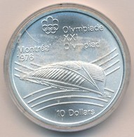Kanada 1976. 10$ Ag 'Montreali Olimpia - Olimpiai Stadion' T:1 
Canada 1976. 10 Dollars Ag 'Montreal Olympic Games - Oly - Sin Clasificación