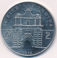 Málta 1973. 2P Ag 'Tal-Imdina Kapu' T:1-
Malta 1973. 2 Pounds Ag 'Tal-Imdina Gate' C:AU
Krause KM#20 - Sin Clasificación