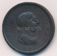 Nagy-Britannia 1807. 1p Cu 'III. György' T:3
Great Britain 1807. 1 Penny Cu 'George III' C:F
Krause KM#663 - Sin Clasificación