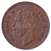 Szerbia 1868. 5p Br 'III. Obrenovics Mihály' T:1-
Serbia 1868. 5 Para Br 'Obrenovich Michael III' C:AU
Krause KM#2 - Sin Clasificación