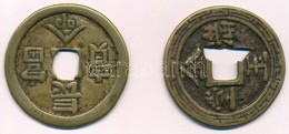 Kína 2db Klf Réz érem (~48mm) T:2-,3 Egyik Sérült
China 2pcs Of Diff Copper Medals (~48mm) C:VF,F One Damaged - Unclassified