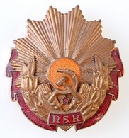 Románia 1948-1965. 'Munka Érdemrend III. Osztály' Zománcozott Fém Kitüntetés (46x~45mm) T:2
Romania 1948-1965. 'Order Of - Unclassified