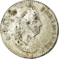 Monnaie, France, Louis XIV, 1/12 Ecu Aux Palmes, 1697, Paris, Inédit, TB - 1643-1715 Lodewijk XIV De Zonnekoning