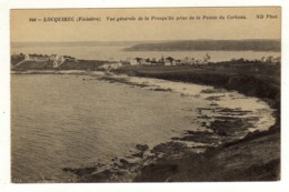 Cpa N° 944 LOCQUIREC Vue Générale De La Presqu' Ile Prise De La Pointe Du Corbeau - Locquirec