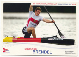 Rowing, Kayak, Canoe - DKV Germany Nationalmannschaft National Team, SEBASTIAN BRENDEL, Autogramme Signed - Aviron