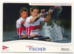 Rowing, Kayak, Canoe - DKV Germany Nationalmannschaft National Team, FANNY FISCHER, Autogramme Signed - Aviron